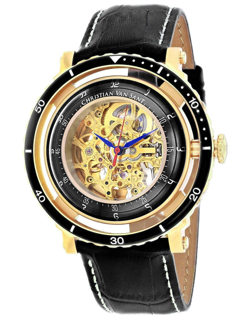 Load image into Gallery viewer, Christian Van Sant Men's Dome Gold Dial Watch - CV0750 by Balec Group
