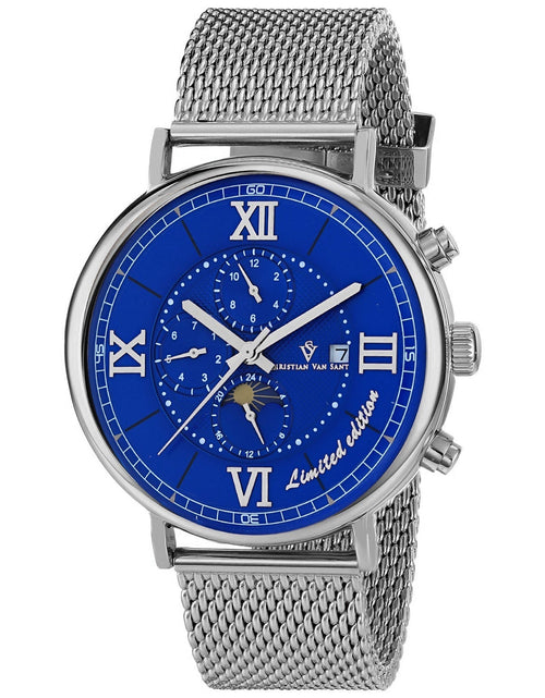 Load image into Gallery viewer, Christian Van Sant Men's Somptueuse LTD Blue Dial Watch - CV1152 by Balec Group
