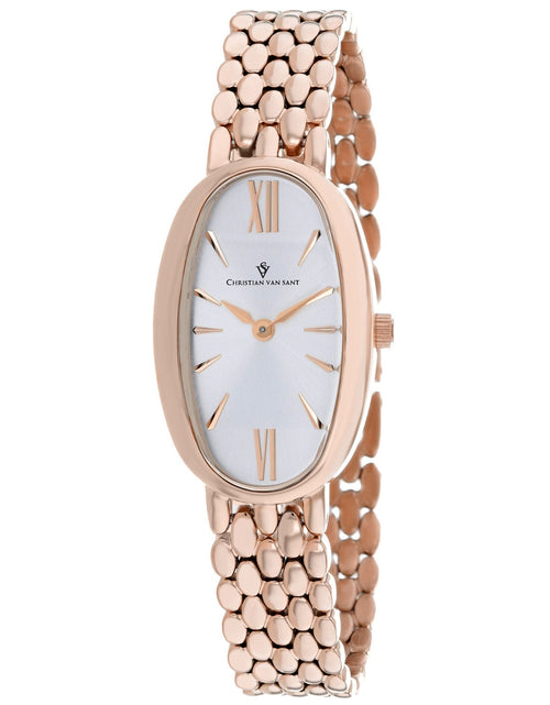 Load image into Gallery viewer, Christian Van Sant Women's Lucia Silver Dial Watch - CV1815 by Balec Group

