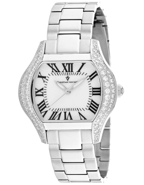 Load image into Gallery viewer, Christian Van Sant Women's Bianca White Dial Watch - CV1830 by Balec Group
