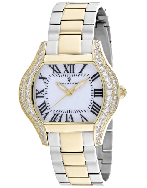 Load image into Gallery viewer, Christian Van Sant Women's Bianca White Dial Watch - CV1834 by Balec Group
