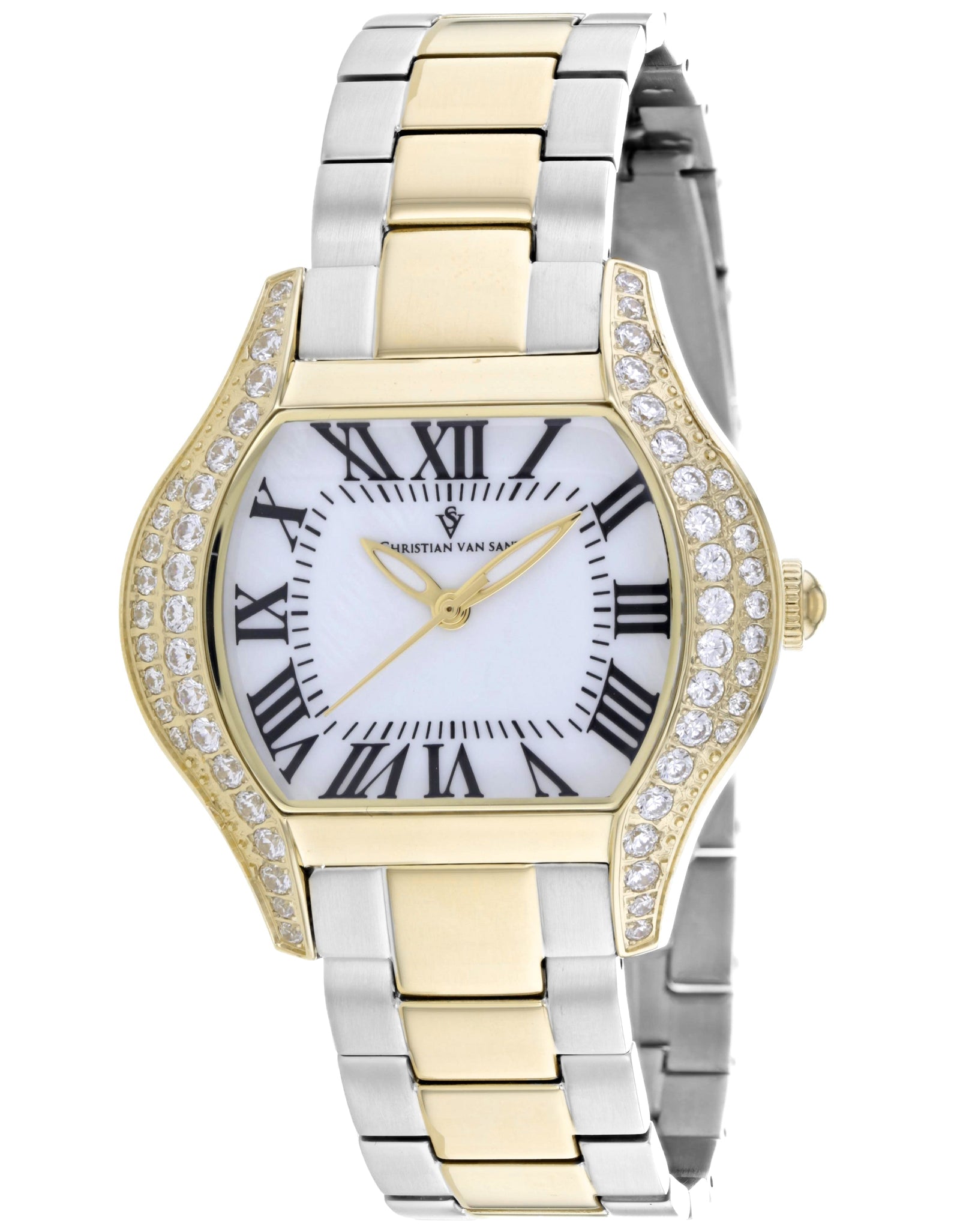 Christian Van Sant Women's Bianca White Dial Watch - CV1834 by Balec Group