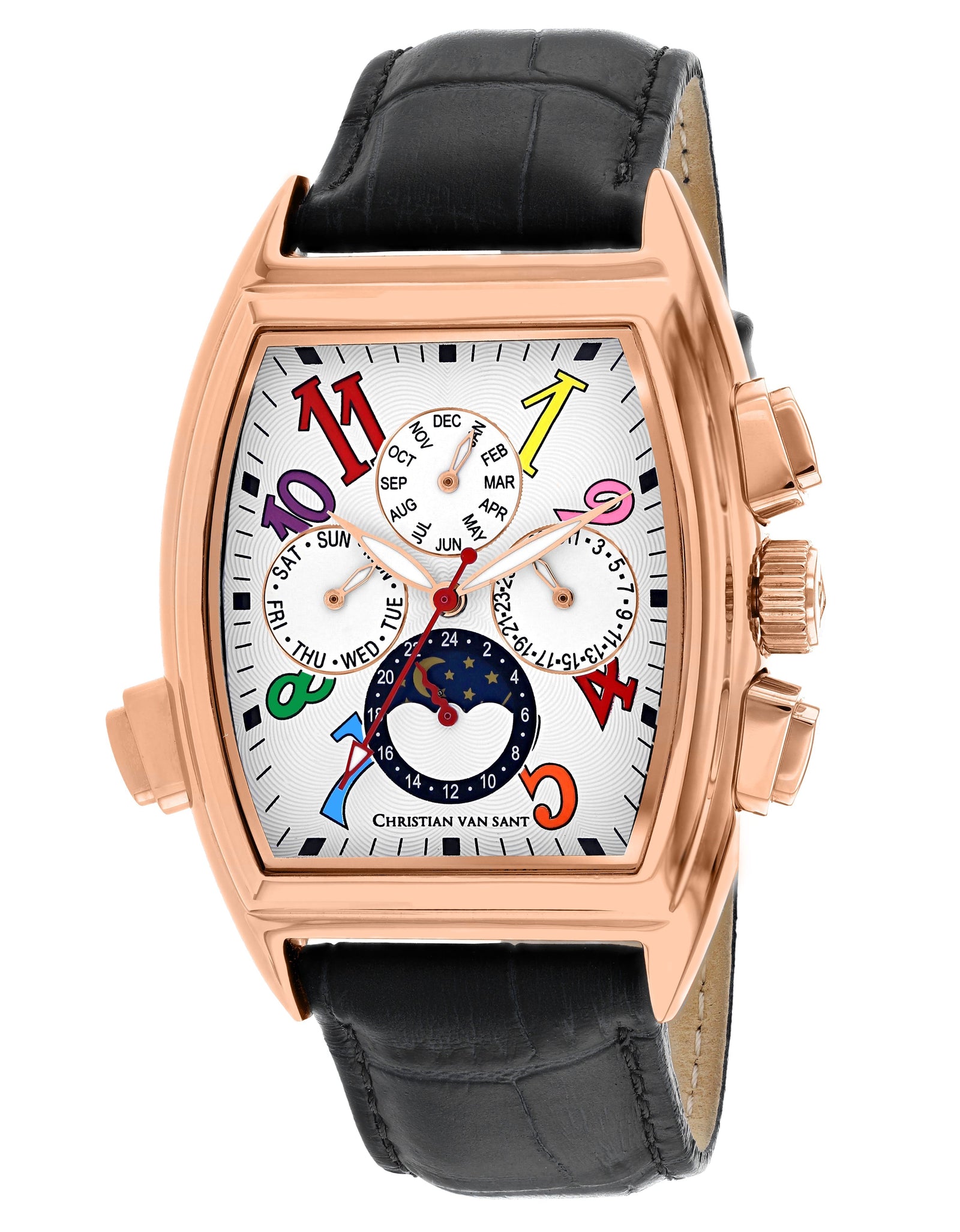 Christian Van Sant Men's Grandeur White Dial Watch - CV2136 by Balec Group