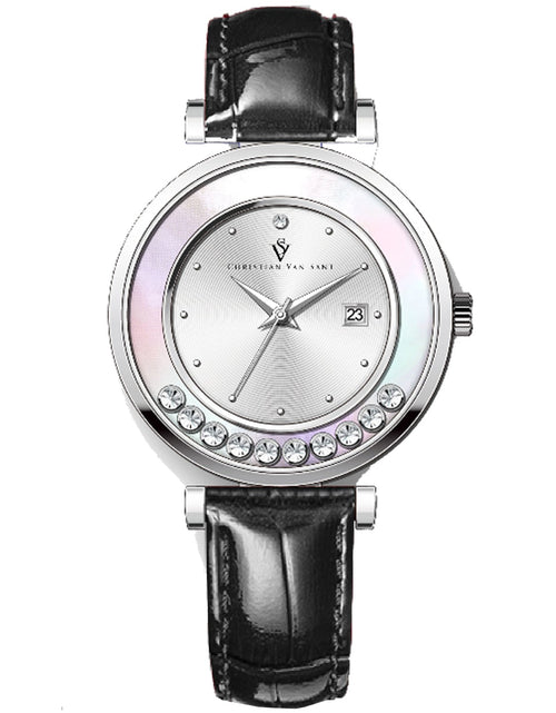 Load image into Gallery viewer, Christian Van Sant Women's Bria Silver Dial Watch - CV3810 by Balec Group
