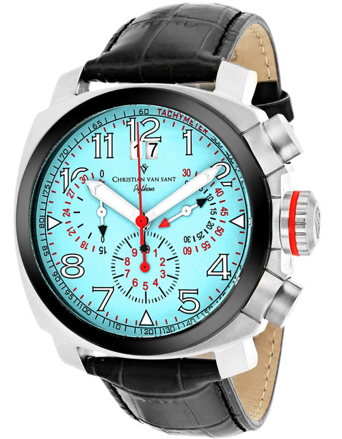 Load image into Gallery viewer, Christian Van Sant Men's Grand Python Blue Dial Watch - CV3AU10 by Balec Group
