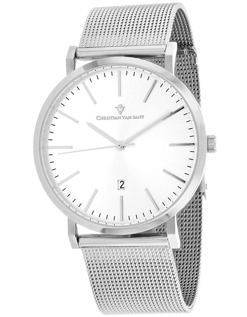 Load image into Gallery viewer, Christian Van Sant Men's Paradigm Silver Dial Watch - CV4323 by Balec Group
