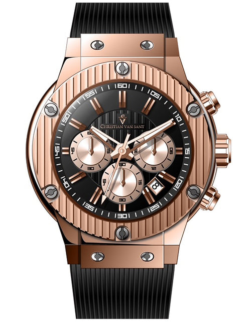 Load image into Gallery viewer, Christian Van Sant Men's Monarchy Red Dial Watch - CV8146 by Balec Group
