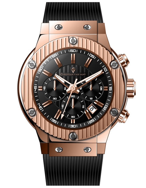 Load image into Gallery viewer, Christian Van Sant Men's Monarchy Red Dial Watch - CV8147 by Balec Group

