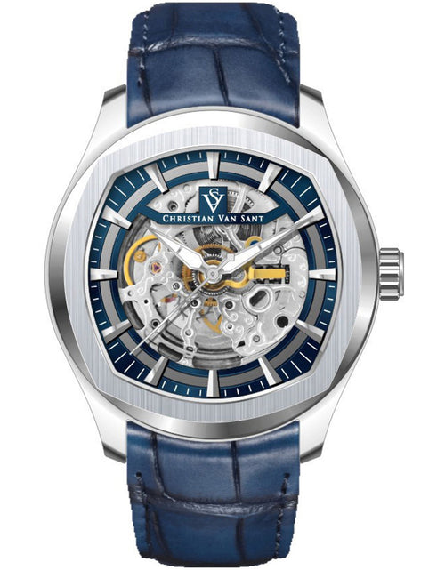 Load image into Gallery viewer, Christian Van Sant Men's Romeo Blue Dial Watch - CV9501 by Balec Group
