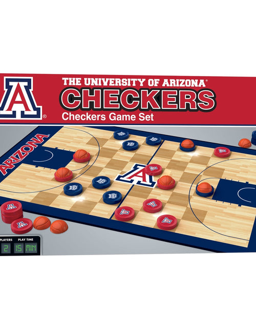 Load image into Gallery viewer, Arizona Wildcats Checkers Board Game by MasterPieces Puzzle Company INC
