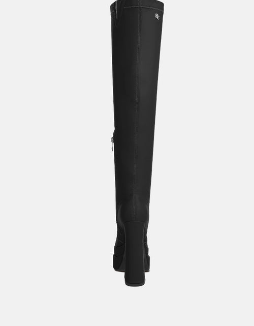 Load image into Gallery viewer, cyber punk high platform long boots by London Rag
