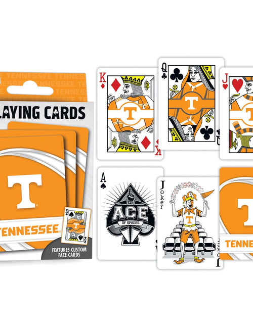 Load image into Gallery viewer, Tennessee Volunteers Playing Cards - 54 Card Deck by MasterPieces Puzzle Company INC

