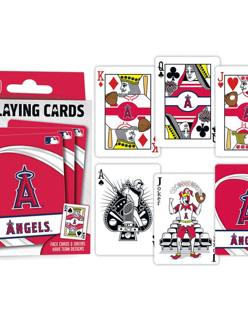 Load image into Gallery viewer, Los Angeles Angels Playing Cards - 54 Card Deck by MasterPieces Puzzle Company INC
