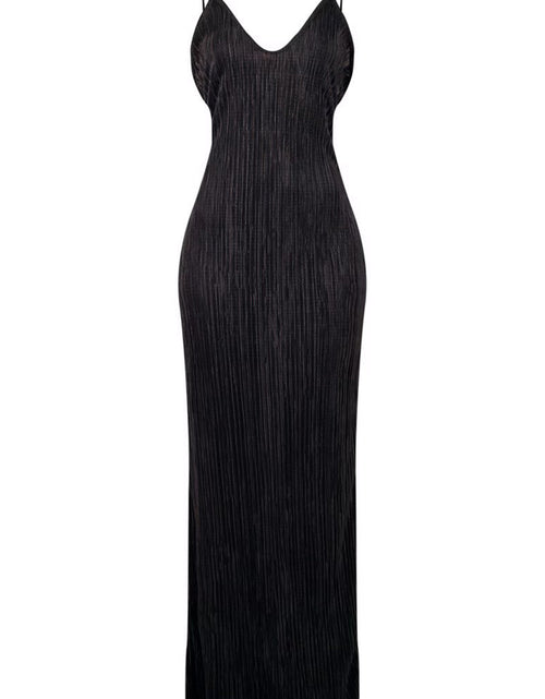 Load image into Gallery viewer, Backless Printed Maxi Cami Dress
