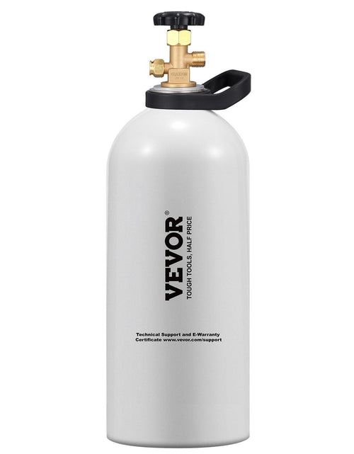 Load image into Gallery viewer, CO2 Tank 10 lbs New Aluminum Alloy Gas Cylinder with CGA320 Valve DOT Approved
