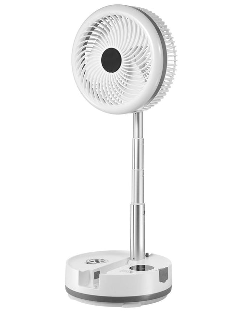Load image into Gallery viewer, 10 inch Foldable Rechargeable Oscillating Fan 3 in 1 Remote 9 Speeds

