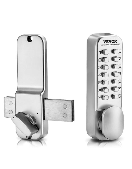 Load image into Gallery viewer, Mechanical Keyless Entry Door Lock 14 Key Mechanical Door Locks Single-Side
