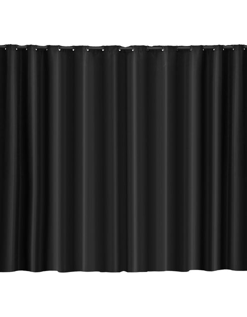 Load image into Gallery viewer, Room Divider, 96×120inch Portable Panel Room Divider with Wheels Curtain Divider Stand, Room Divider Privacy Screen for Office, Bedroom, Dining Room, Study, Black
