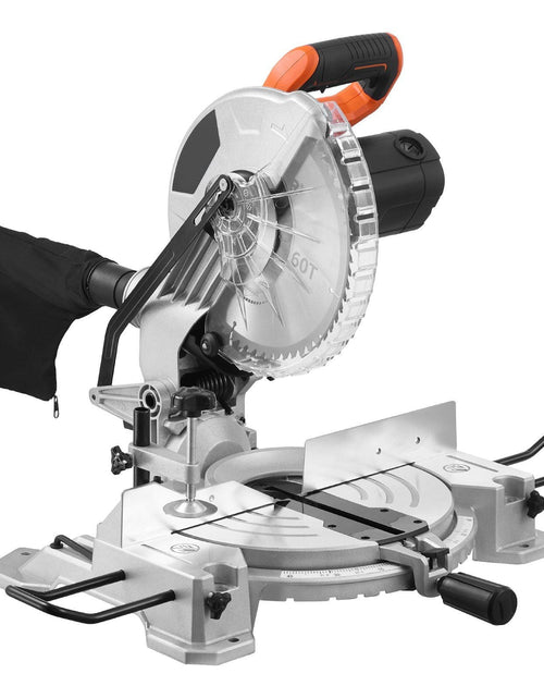 Load image into Gallery viewer, Compound Miter Saw 10-Inch Blade 15 Amp Motor 60-Tooth Corded Single Bevel 0-45°
