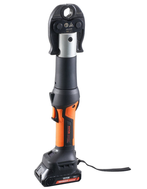 Load image into Gallery viewer, Pro Press Tool Pipe Crimping Kit Press Tool Battery Kit 1/2" 3/4" 1" Jaw

