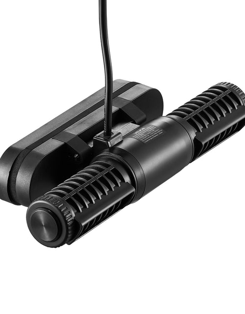 Load image into Gallery viewer, Aquarium Wave Maker Adjustable Cross Flow Pump with Controller 25W 1428 GPH
