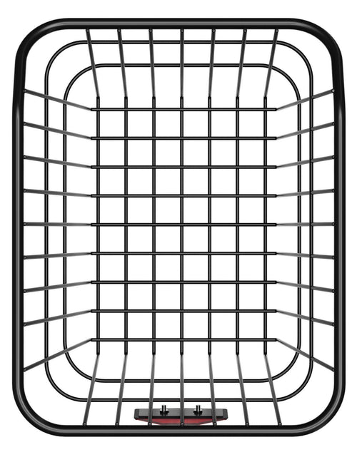 Load image into Gallery viewer, Rear Bike Basket Metal Wire Bicycle Basket Reflective Tail Light Cover

