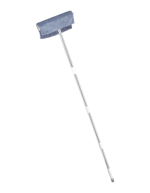 Load image into Gallery viewer, Pet Hair Removal Broom 58.46 in Adjustable Long Handle Pet Hair Rubber Broom
