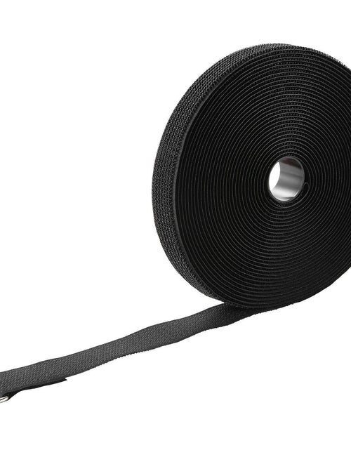 Load image into Gallery viewer, Cable Ties 393.7-Inch Hook and Loop Reusable Cord Ties with 50 Metal Buckles
