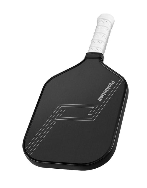 Load image into Gallery viewer, Pro Carbon Fiber Pickleball Paddle Honeycomb Core Racket for Adults Black
