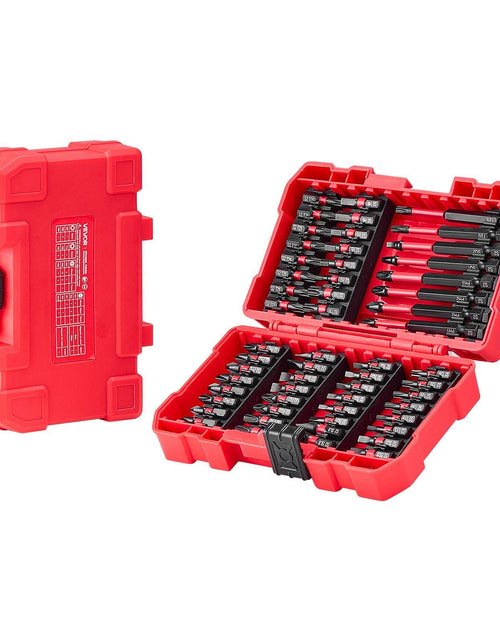 Load image into Gallery viewer, Screwdriver Bit Set 101-Piece Magnetic Bits Blackened Finish with Storage Case
