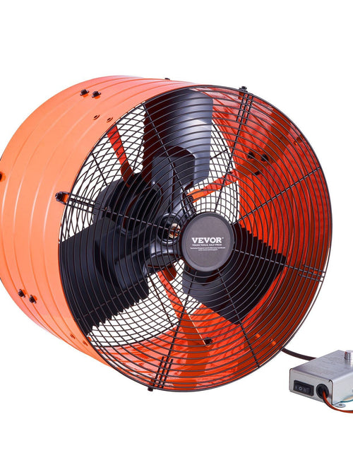 Load image into Gallery viewer, 16 Inch Gable Mount Fan 2940 CFM Attic Exhaust Fan with Adjustable Thermostat
