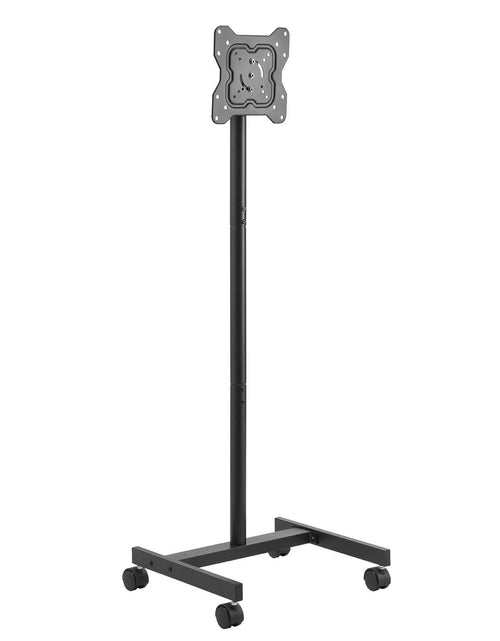 Load image into Gallery viewer, Rolling TV Stand, Mobile TV Cart for 17-55 Inch Screens, Portrait to Landscape, Portable TV Stand with Wheels Holds up to 44 lbs for Living Room, Bedroom, Office, Outdoor, Max VESA 200x200mm
