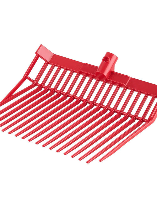 Load image into Gallery viewer, 6Pcs Manure Fork Replacement Head 18 Tine Horse Stable Stall Mulch Fork Heads
