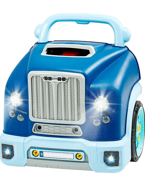 Load image into Gallery viewer, Engine Toy Kids Mechanic Car Repair Set with Removable Parts Blue
