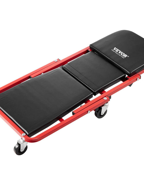 Load image into Gallery viewer, 36 in Foldable Z Garage Creeper Mechanic Creeper Stool 300 lbs Capacity
