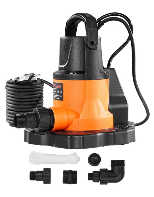 Load image into Gallery viewer, Automatic Pool Cover Pump Submersible Swimming 0.66 HP 3200 GPH 25 ft Cord
