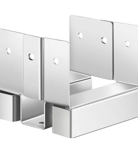 1 Pack 4x4 Post Base Bracket Post Anchor for Concrete Inner Size 3.53x3.56 in