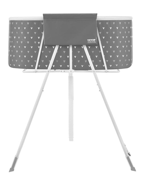 Load image into Gallery viewer, Foldable Dog Bathtub Elevated Grey Shower Station for Small &amp; Medium Dogs &amp; Cats
