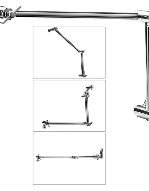 Load image into Gallery viewer, Shower Head Extension Arm Extender 16 in Adjustable Angle Height G1/2 Universal
