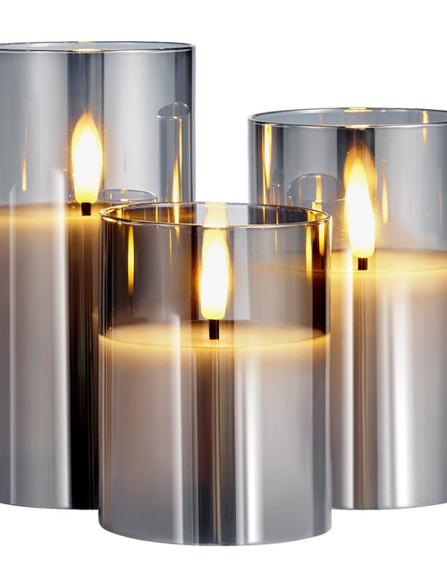 Load image into Gallery viewer, Flameless LED Candles 3 Pack Battery Operated Candles with Remote Control
