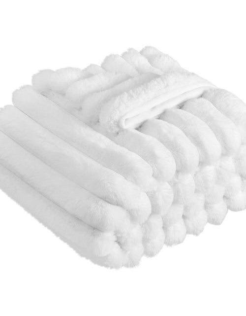 Load image into Gallery viewer, Soft Throw Blanket 50 x 60 Inches / 1270 x 1524 mm Faux Fur Cozy Bed Blanket
