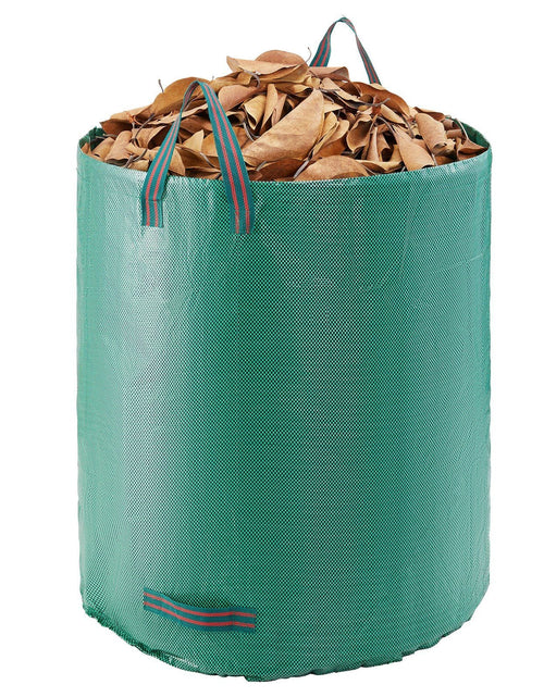 Load image into Gallery viewer, 3-Pack 72 Gallon Reusable Yard Waste Bag Garden Leaf Trash Container Lawn Garden
