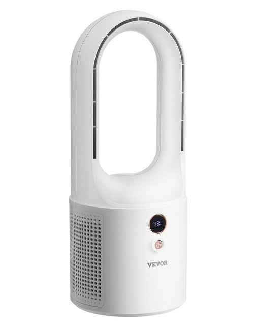 Load image into Gallery viewer, Portable Desk Bladeless Fan 12.99" 6-Speed with Battery for Bedroom &amp; Office
