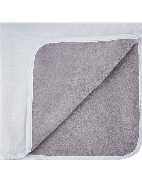 Load image into Gallery viewer, Camping Blanket 79" x 59" Wearable Warm Stadium Blanket Outdoor Light Grey
