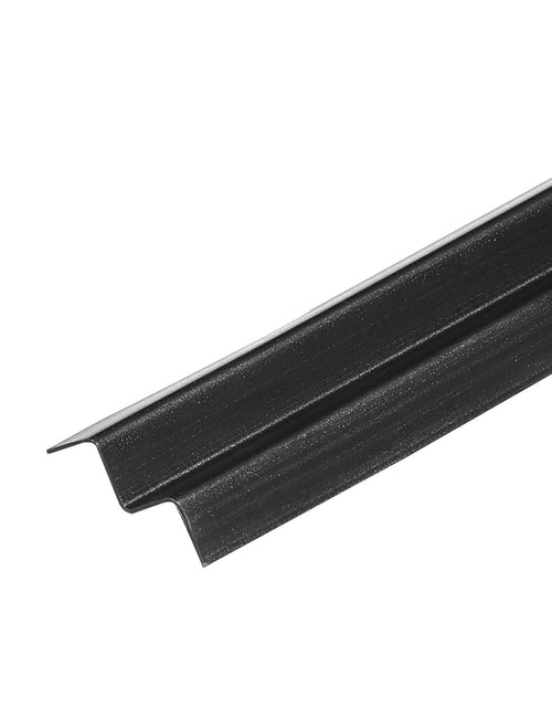 Load image into Gallery viewer, Chain Link Fence Privacy Slats Single-Wall for 6' High Fence Bottom Lock Black

