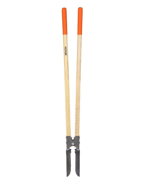 Load image into Gallery viewer, Post Hole Digger with Wood Handle and Scale Markings 57.5" Manual Hole Digger
