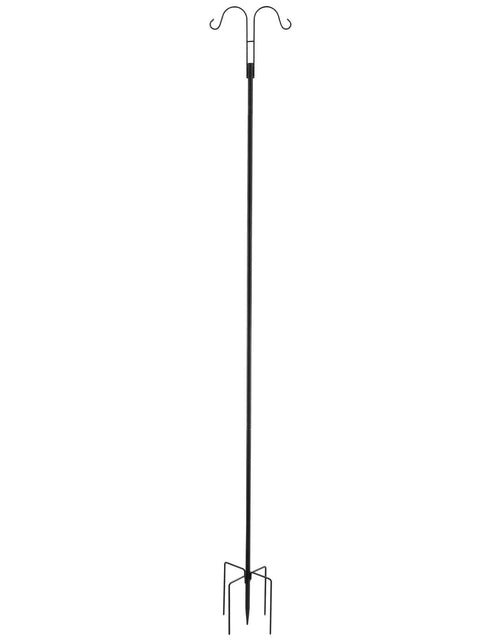 Load image into Gallery viewer, Double Shepherds Hook 8 Pack 92 Inch Heavy Duty Bird Feeder Pole
