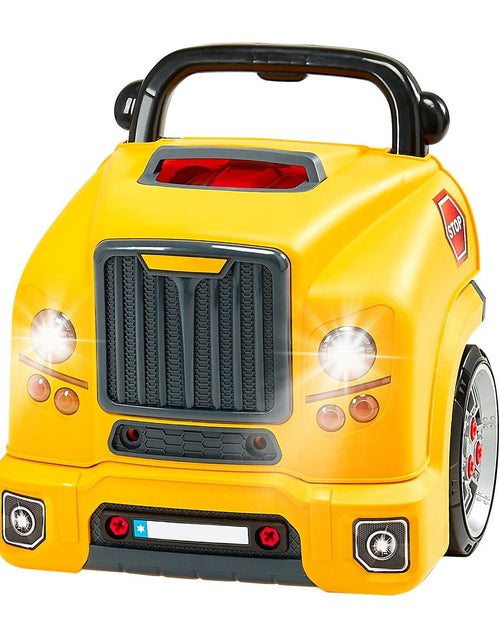 Load image into Gallery viewer, Engine Toy Kids Mechanic Car Repair Set with Removable Parts Yellow
