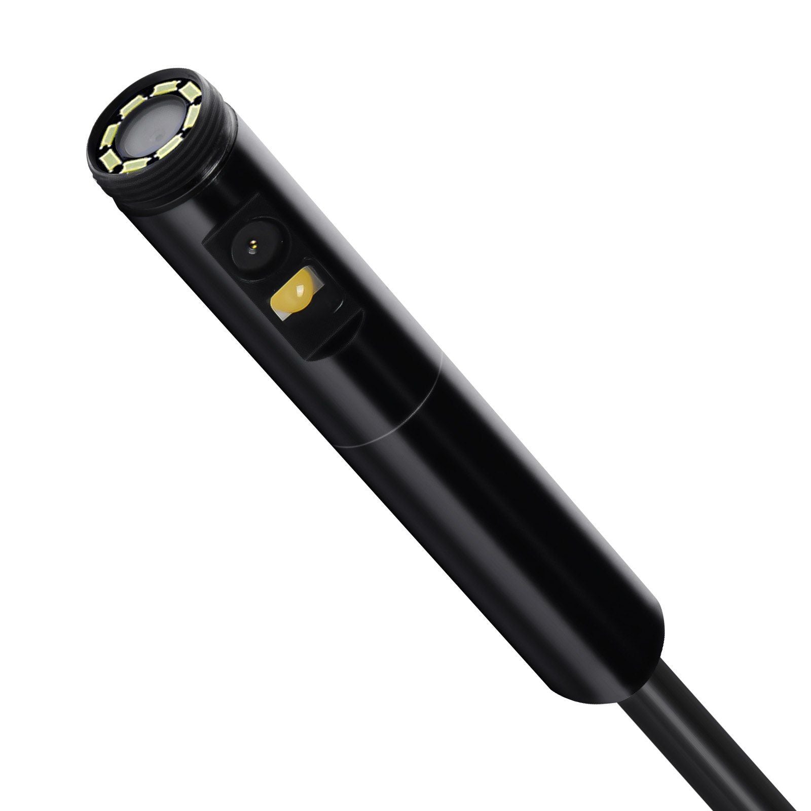 Dual Lens Borescope Endoscope Camera for Android IOS & 10FT Snake Cable