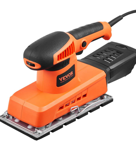1/2 Sheet Sander 320W Max 12000 RPM Sheet Finishing Sander for Woodworking